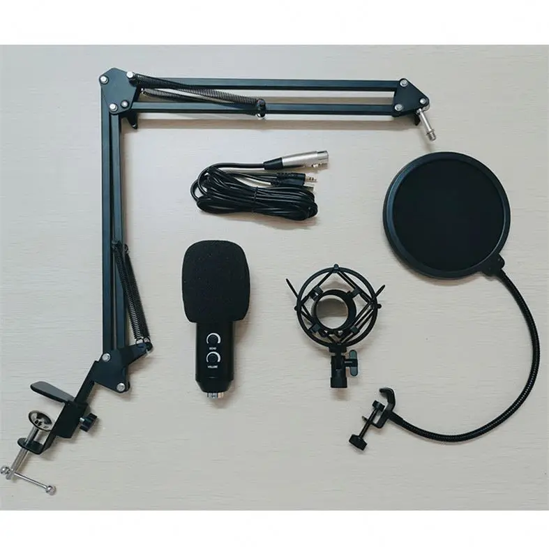 

Mic usb Micro Phone K Song Wireless Handheld Condenser Microphone for Blue Karaoke, Black