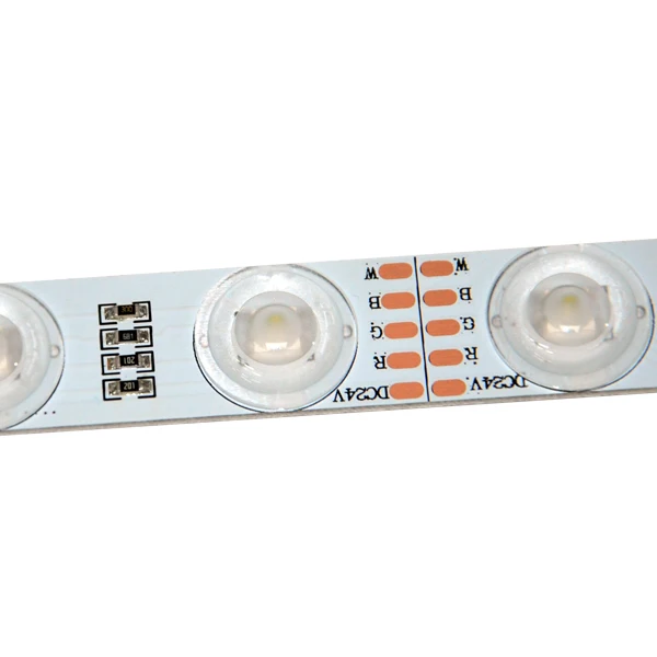 DC24V  smd 5050 led backlight design  programmable Aluminium RGBW backlight led strip