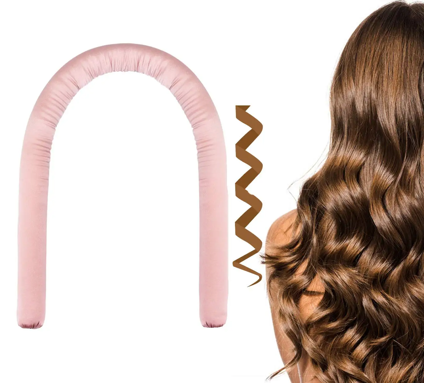 

Self Grip Roller Heatless Curls Headband Silk Ribbon Curler Sponge Rollers Soft Foam Curlers Wave Style Hair Rollers