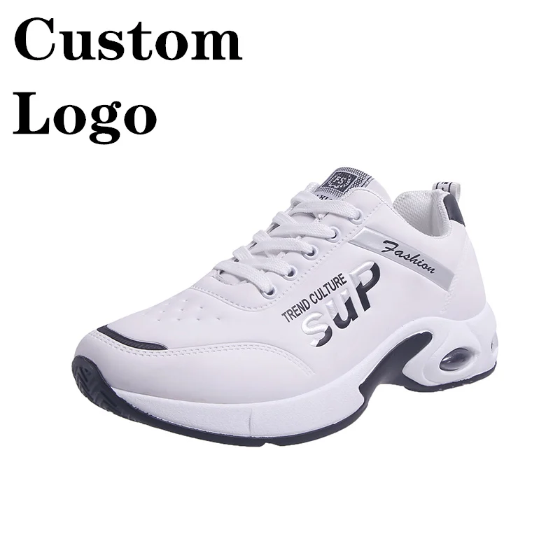 

Moyo Custom Shoes With Logo Foreign Trade Explosion Air Cushion Sports Shoes New Men's Casual Shoes, White black,blue