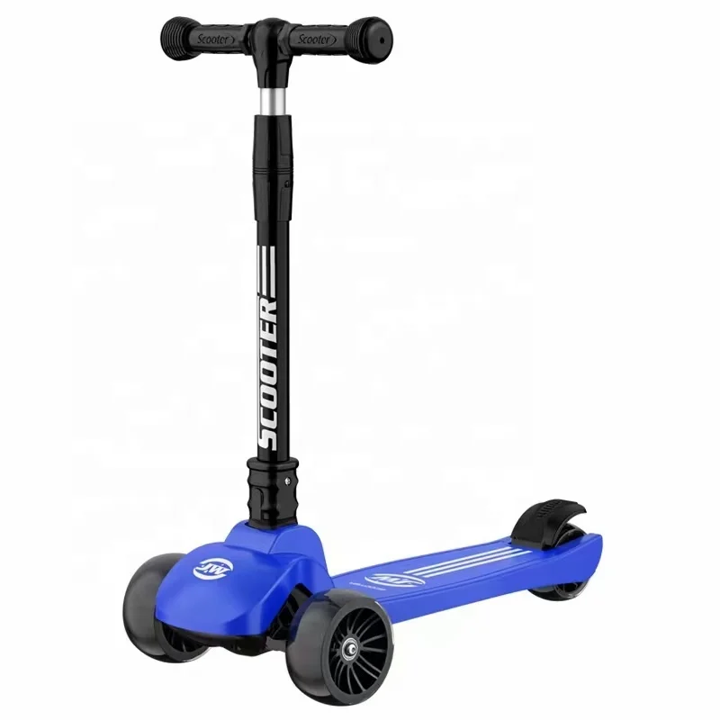 

Ready to ship free size kids scooter with 3 wheels