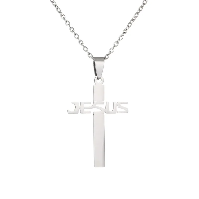 

Hot Sales High Quality Chain Pure Gold Jesus Pendant Luxury Necklace