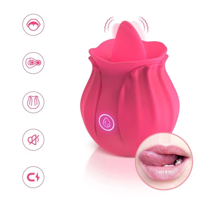 New Amazon Hot Sale Flower Shapped Clit Sucking Vibrator Sex Toy For