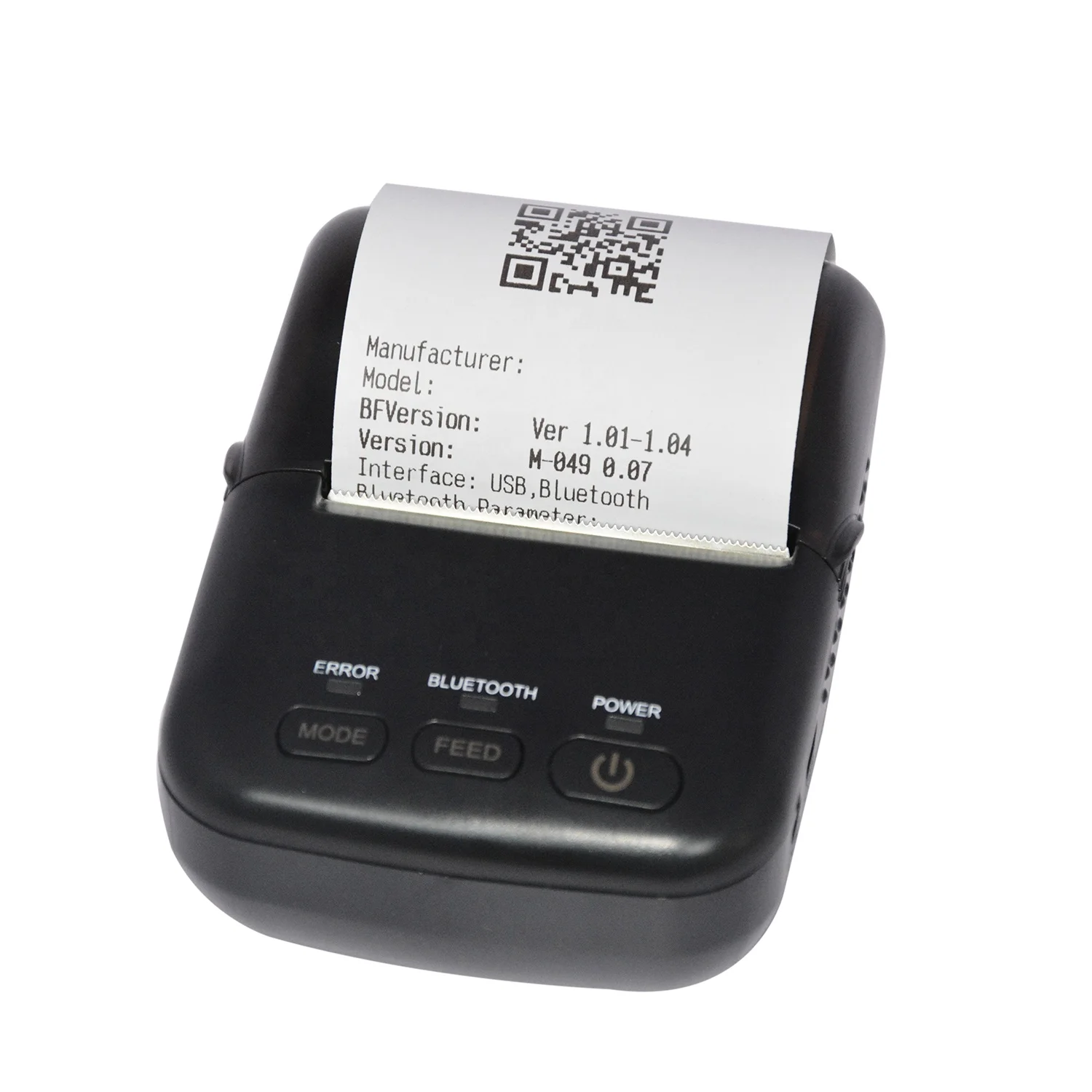 

Wireless USB Interface Stock Products Status Mini Mobile Printer-T12BT