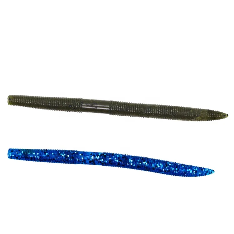 

Artificial PVC salt water soft plastic senko worm with salt, Various colors