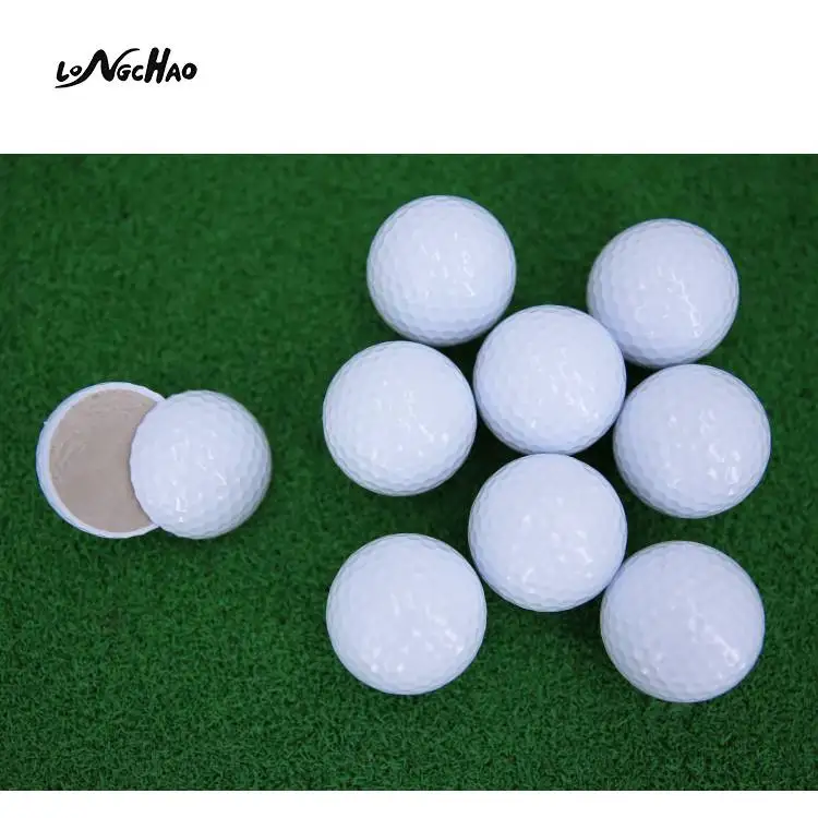 

2020 Professional Golf 2 Layer Tournament Golf Ball with Your Logo Bulk Packing, White or customized