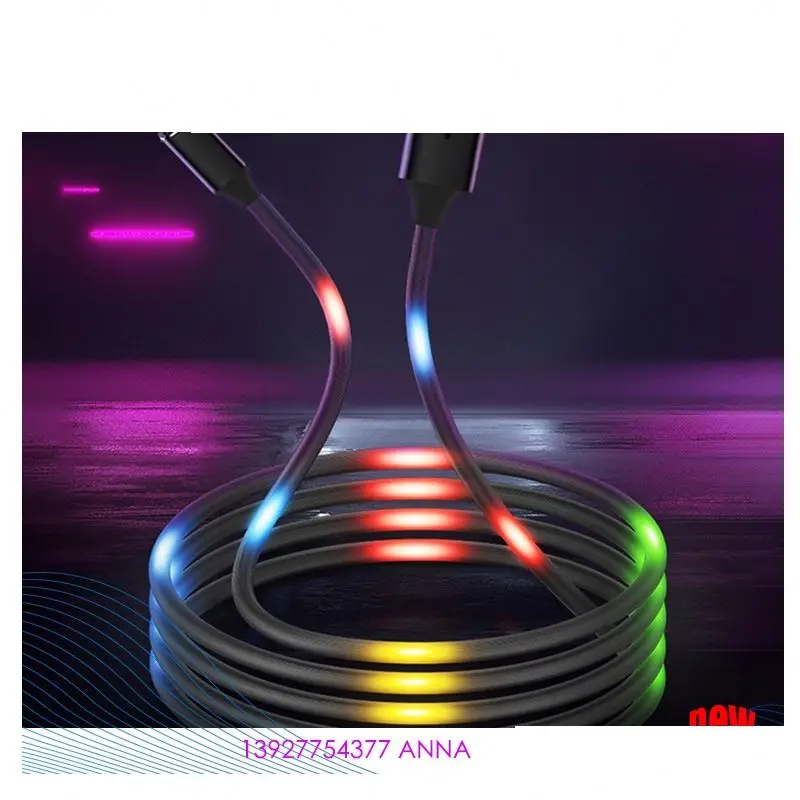 

Wholesale USB Light Charging Charger Cell Phone Led Data Cable
