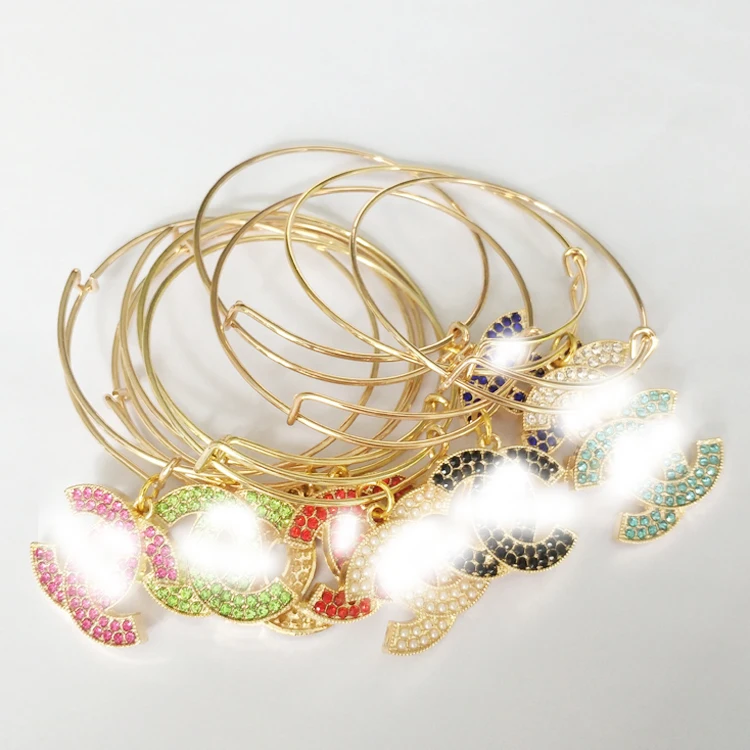 

clear wholesale glue-in 20mm channel inspired accesories jewelry imitation bangle women bracelet blanks cuff chain