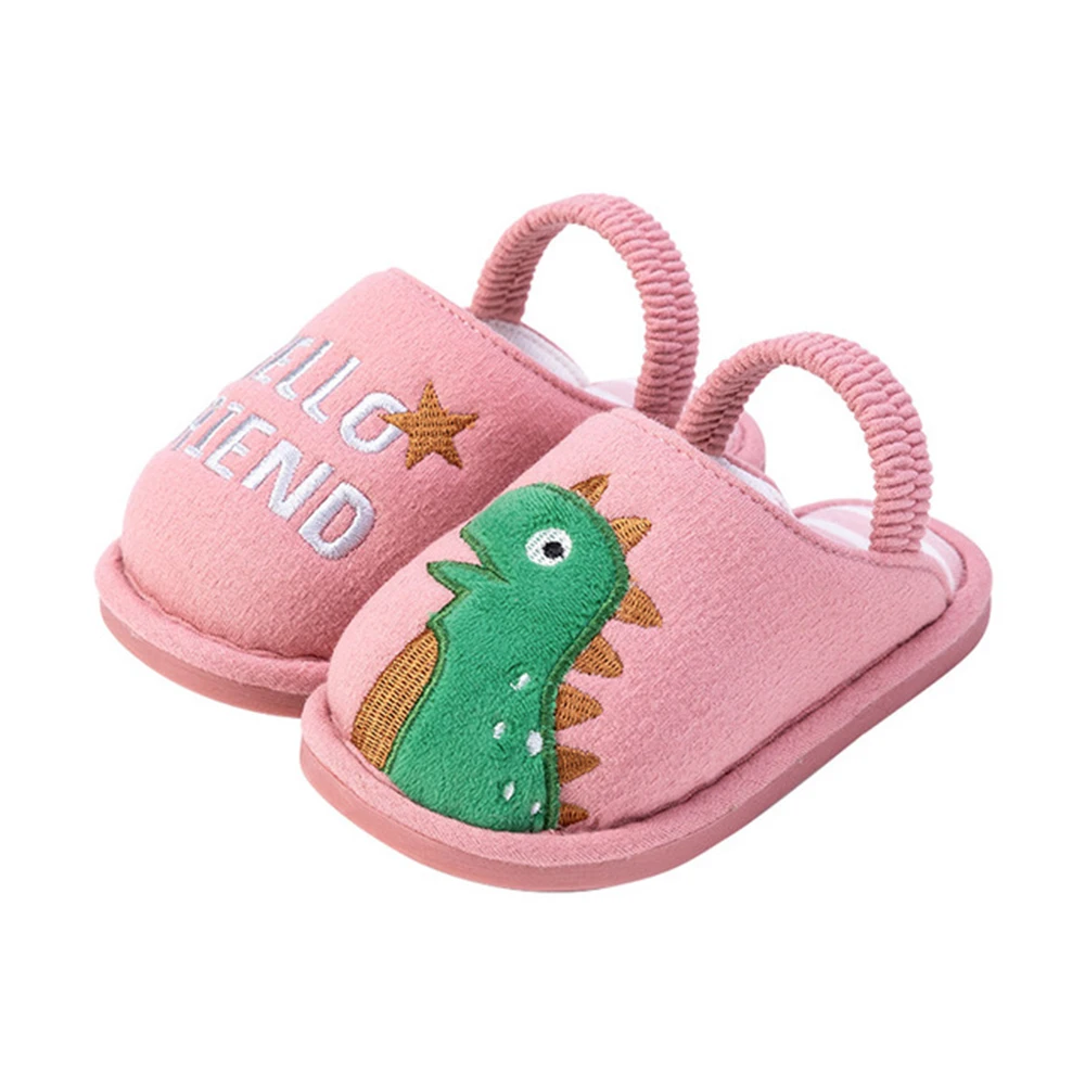 
Soft Sole Cute Animals Baby Slippers For Boys 