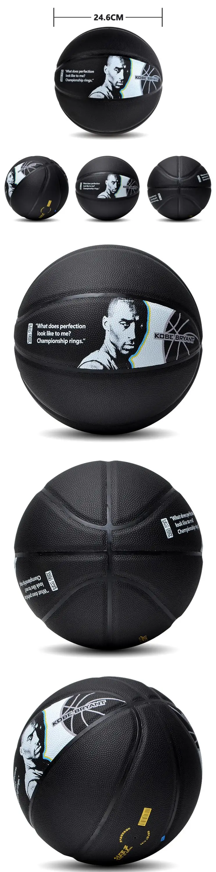 custom laser engraving words text basketball star skidproof PU size 7 basketball for outdoor playing cement ground