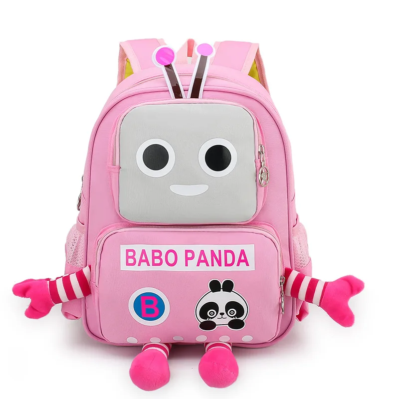 

Wholesale pink cheap price light satchel cute girl cartoon school backpack bag kids fashion kindergarten satchel for kids, Customized color