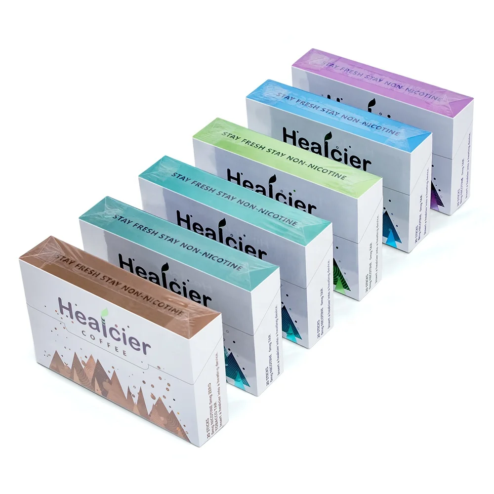 
Healcier botanical extracts heat herbal sticks no nicotine no tobacco tar heat not burn healthy cigarette alternatives 