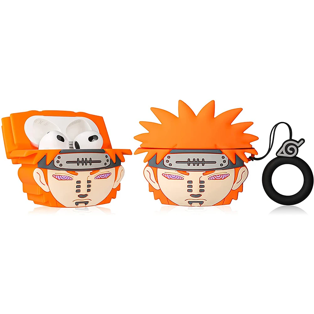 

3D Japanese Cartoon Anime Figure Payne Kakashi Case For Airpod Gen 3 Case For AirPods 3 2021 Cover