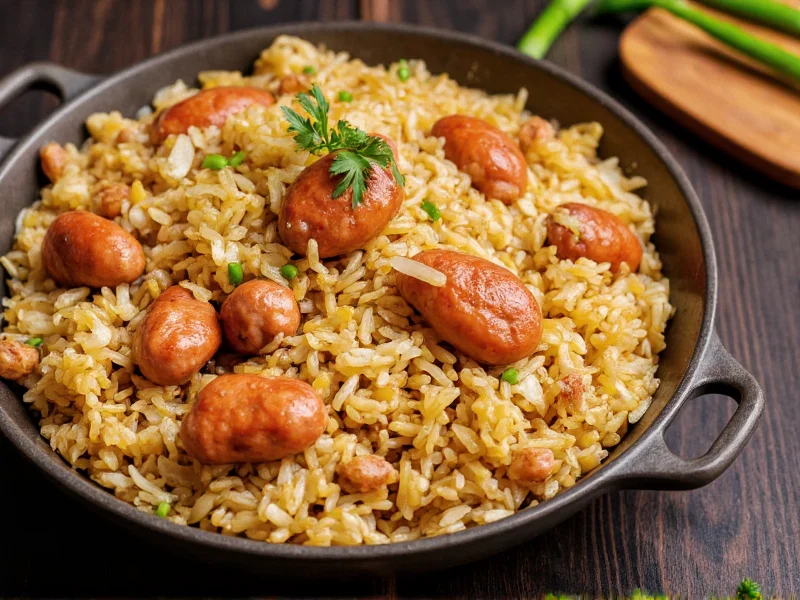 Authentic Chinese Sausage Fried Rice: Recipe & Techniques