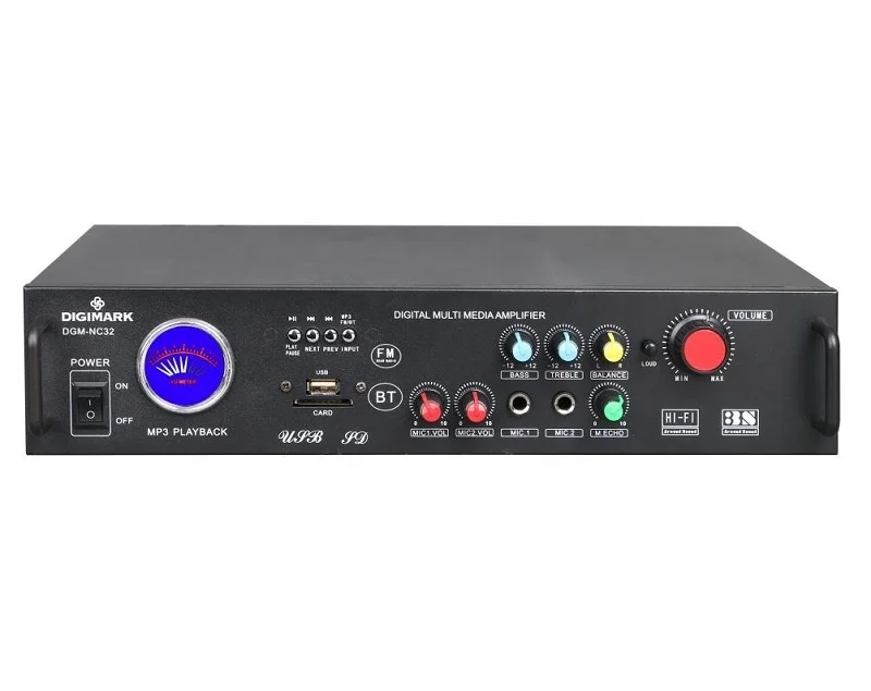 

Professional car amplifiers 1u mixer amplifier with home use, Black