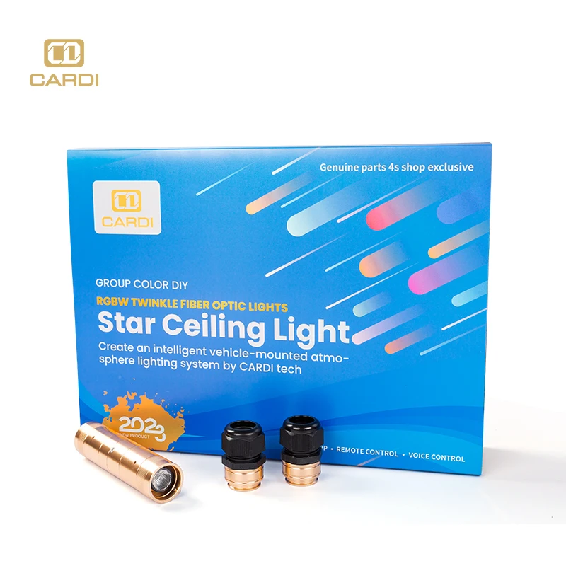 

APP Control Car Roof Star Light Interior Projector Atmosphere Galaxy Lamp Fiber Optic Car Roof Ceiling Star Light