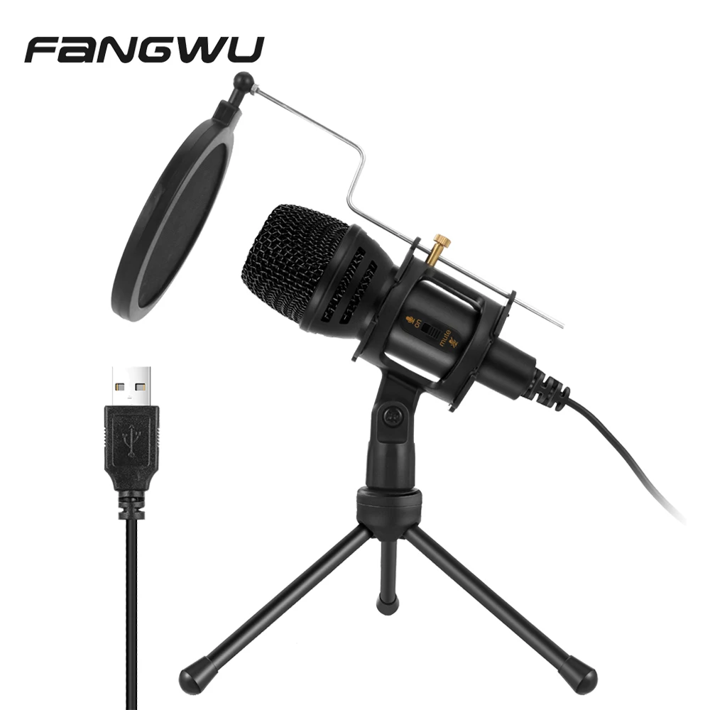 

New Design U87 Recording Studio Microphone Kit, Black,