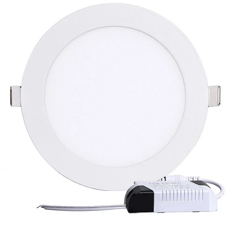 led lighting manufacturer home using ultra slim round 6500k panel light led 18w