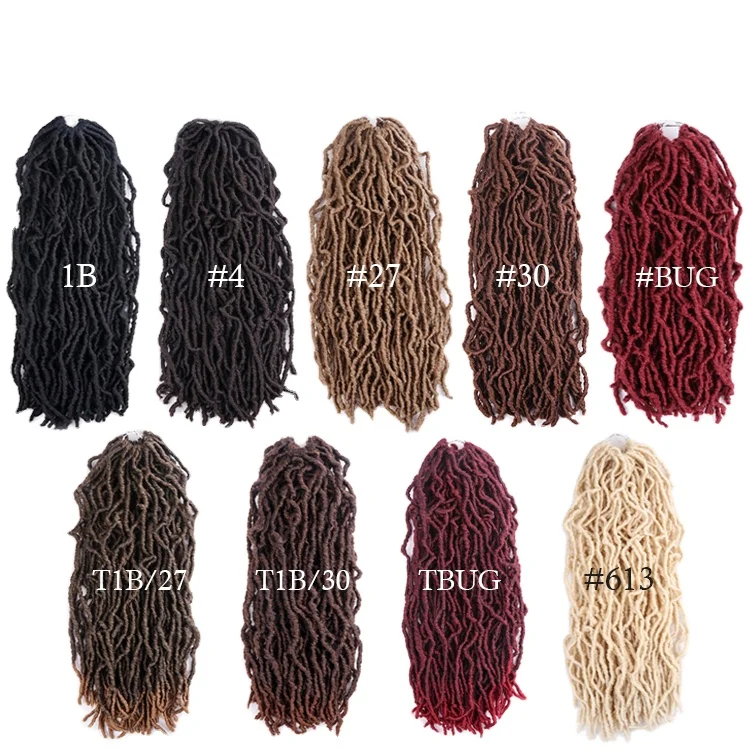 

Julianna Free Sample Fashion Faux Twist 18Inch Most Natural 5 Pack 613 Usa Vendor 14Inch Crochet 24Inch 36" Hair Locs, #1b #4,#27 #30 #t27 #t30 #bug,#tbug #t30/27 #t30/613 #613
