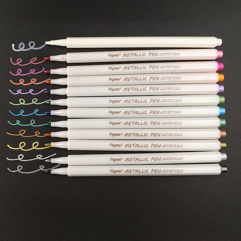 

non removable double tip paint metallic marker pens acrylic oil paint marker pen paint metallic marker pens