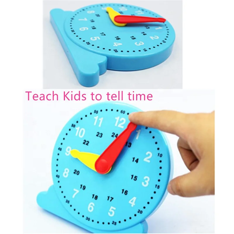 Educational Cognitive Toy Clock Model For Children To Know Time Buy