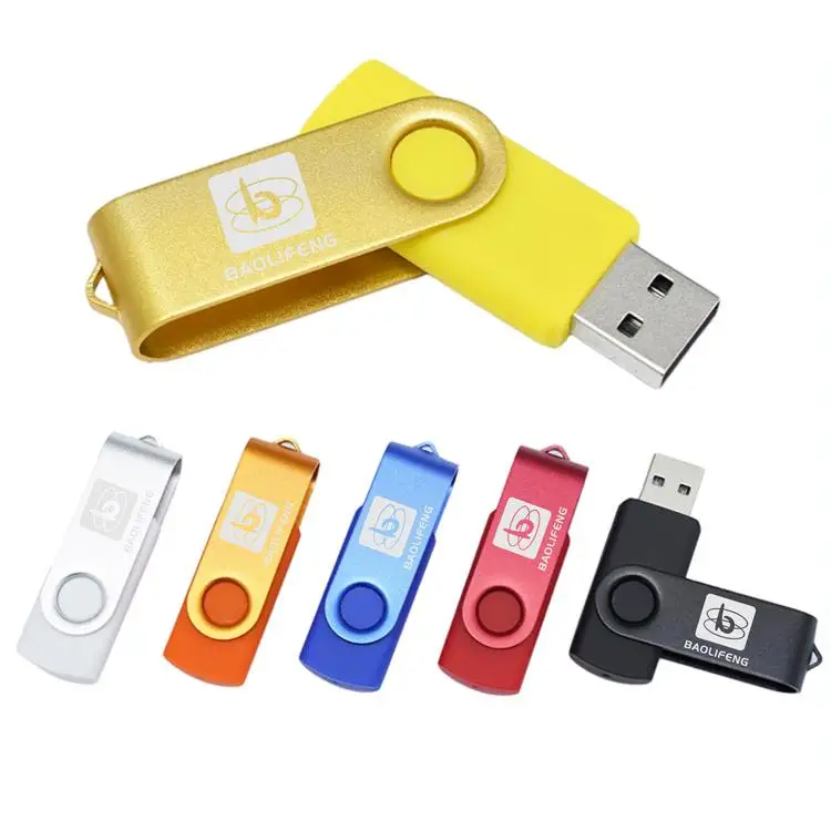 Classic Swivel USB Stick Custom USB3.0 Pen Drive 8GB 16GB 32GB 64GB 128GB Pendrive Flash Drive - ANKUX.COM