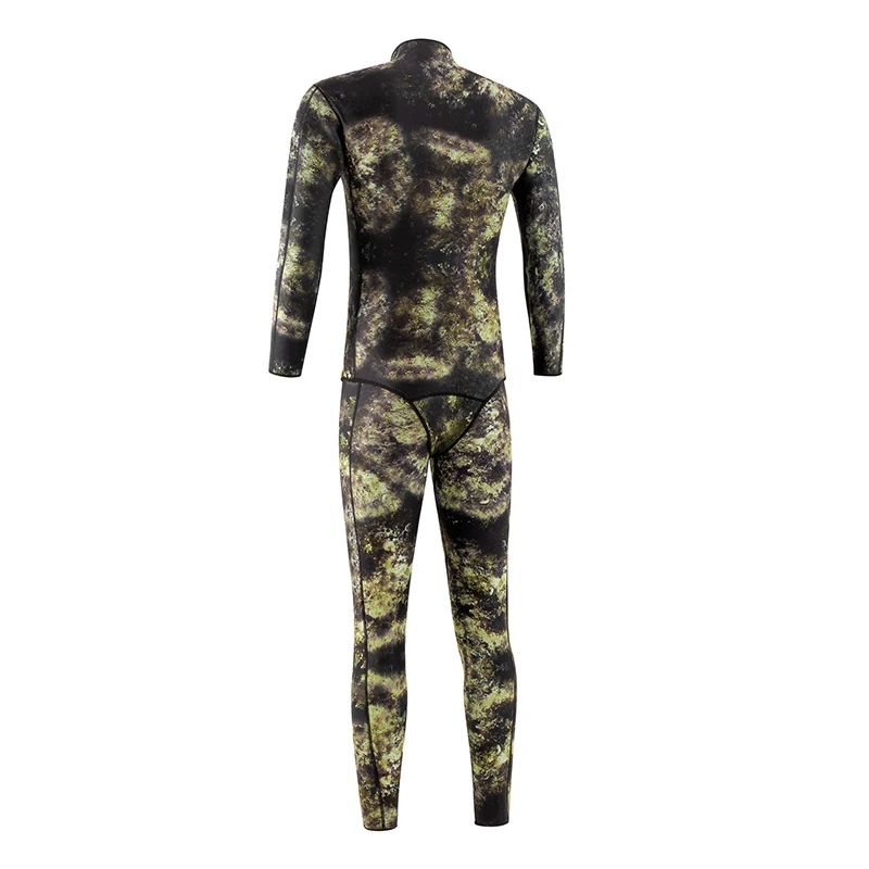 

Factory direct sale 3mm neoprene thick split camouflage warm full wet suit surfing suit