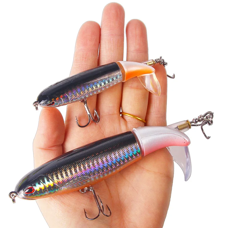 

Outdoor Fishing Topwater Floating Propeller Tractor 13g 35g 15g Fishing Pencil Hard Lure Artificial Bait
