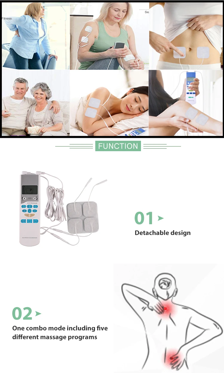 Professional Pain Relief Combo Electrical Ems Muscle Stimulator Buy