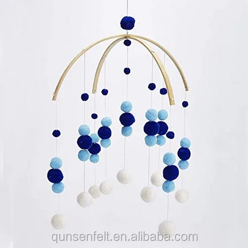 felt baby mobile