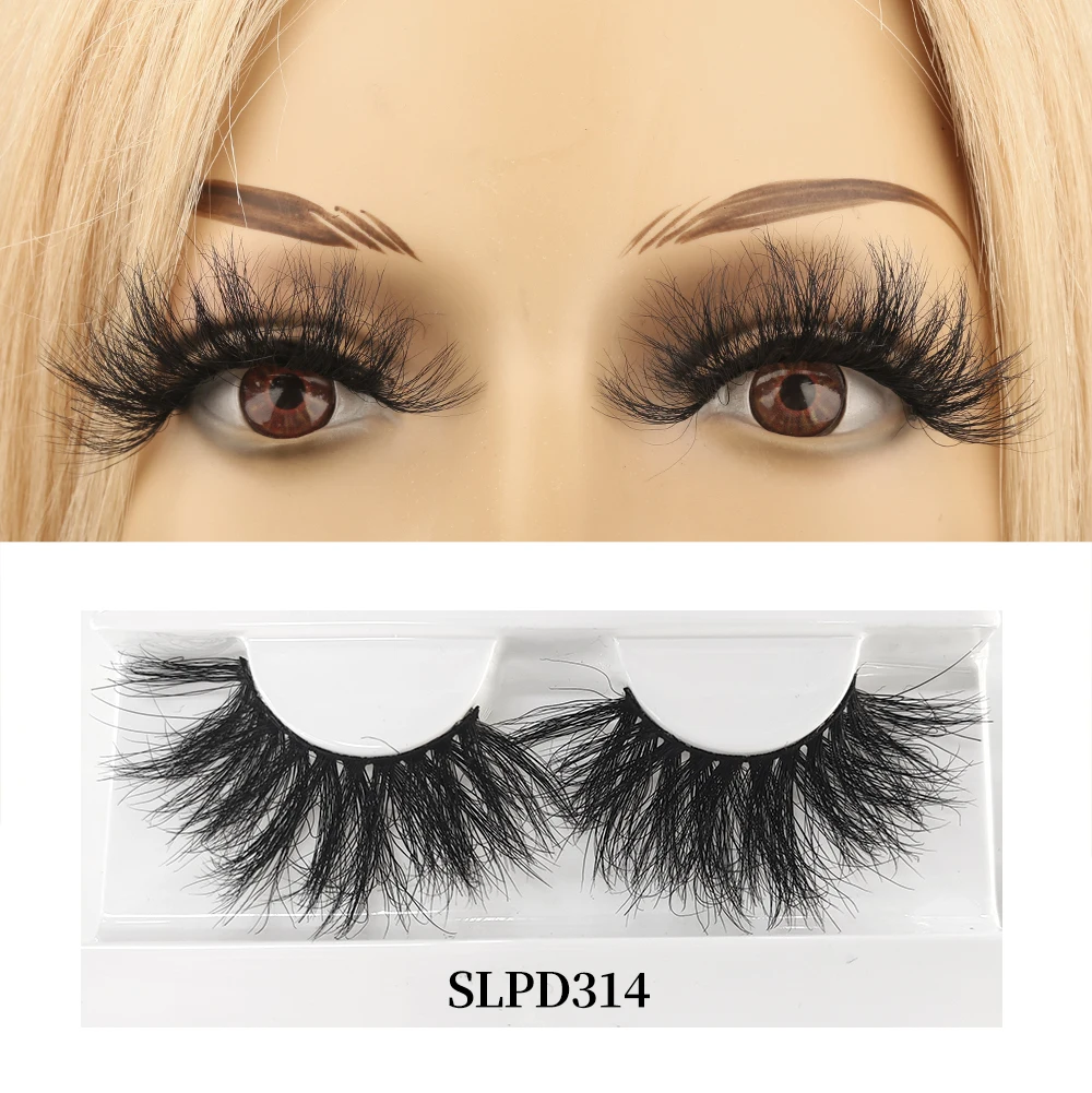 

Dropshipping 200 New styles 3d fluffy mink eyelashes ,natural look and soft strong cotton band 3D vegan mink lashes