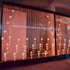 Digital Control LED water bubble wall LED Acrylic Waterfall Standing Wall Decoration Bubble Dancing Water Wall