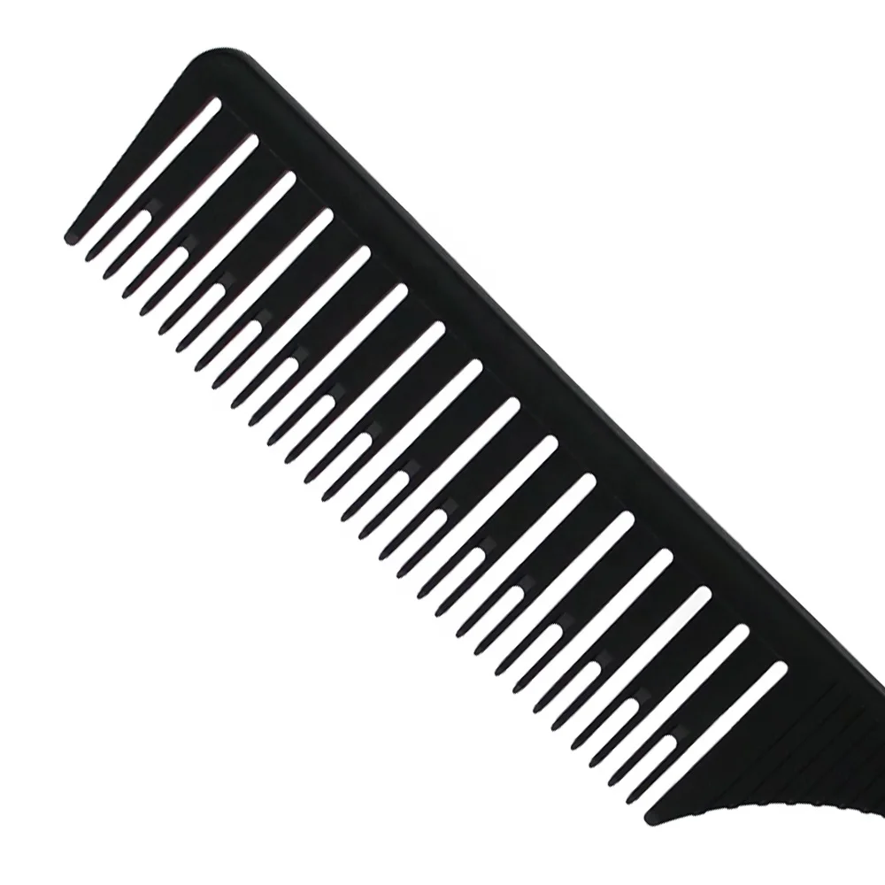 

New Arrival Professional Customized Salon styling Hair Cutting Rat Tail Parting Comb with Logo