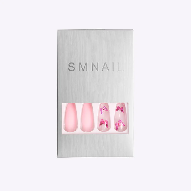 

Custom Professional False Nail Box Packaging Full Cover Nail Tips False