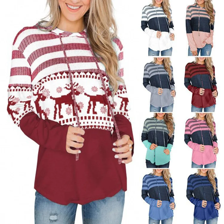 

Women Hooded Sweatshirt Cheap Pullover Hoodies Fashion Hoodie Sweater Woman