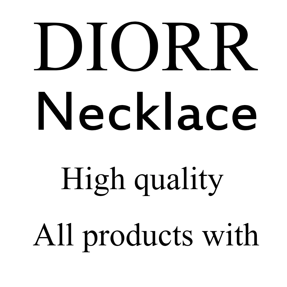 

High quality chain buckle CD necklace fashion jewelry wholesale