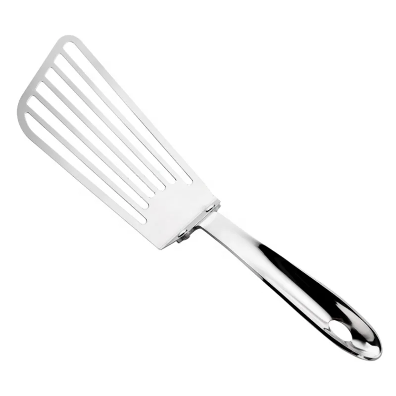 

Stainless steel cooking spatula Fried fish fried steak drain spatula 304 stainless steel multipurpose spatula