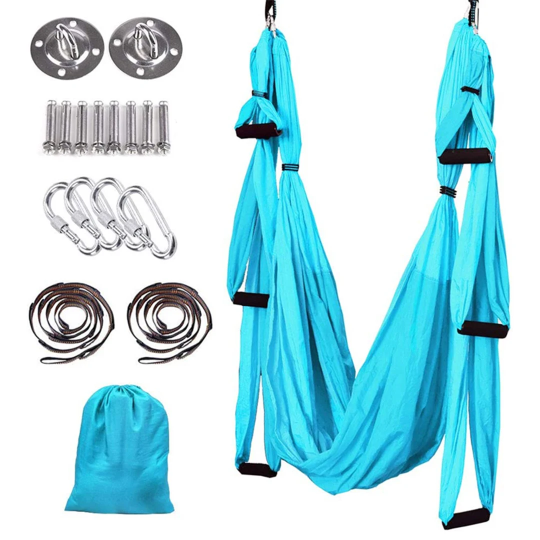 

High Strength Swing Training Body Fitness Equipment Anti-Gravity Flying Aerial Yoga Hammock Set