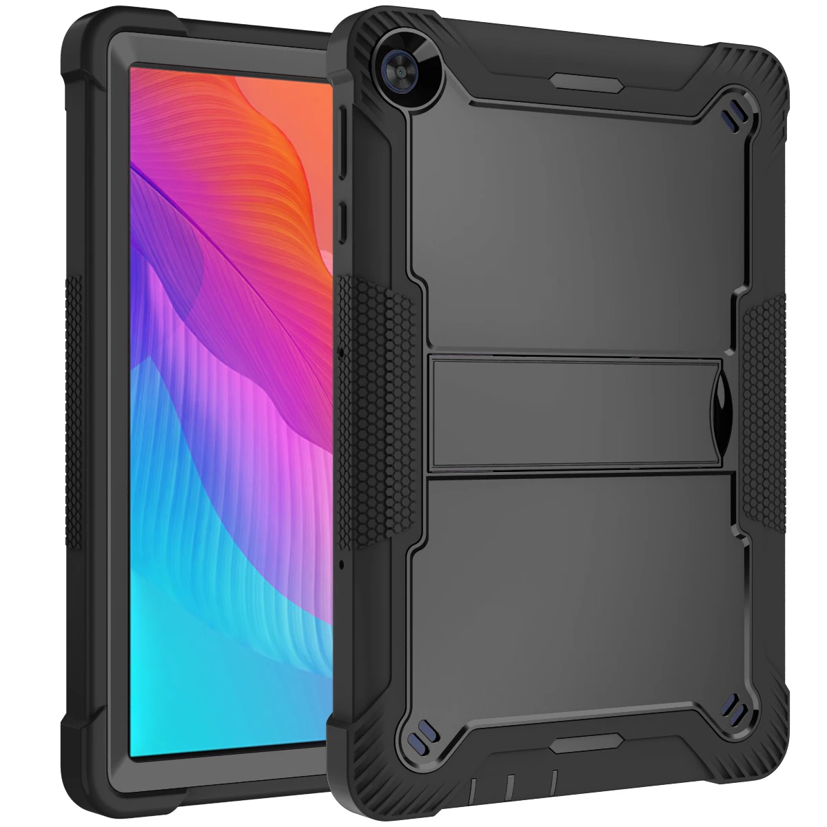 

Kickstand Tablet Case For Huawei Matepad 10.1 inch T10s AGS3-L09 AGS3-W09 / T10 AGR-L09 AGR-W09 Armor Shockproof Rugged Cover