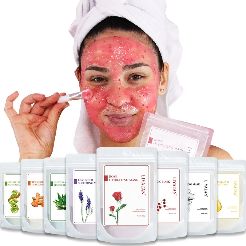

Jelly Mask SPA Skin Brighten Lighten Acne DIY Jellymask Beauty Hydrojelly Facial Powder Hydro Jelly Mask