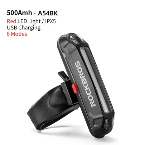 

Bicycle Equipment Smart Bike Rear Light Rechargeable Led Bike Tail Light, 1 colors