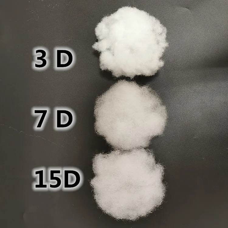 china manufacturer best price polyester 3D hollow fibre for toys