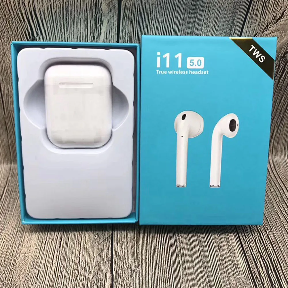 Touch Control i11 TWS Bluetooth 5.0 Stereo Earphone Wireless Mini Headset Earbuds With Charging Box - ANKUX.COM