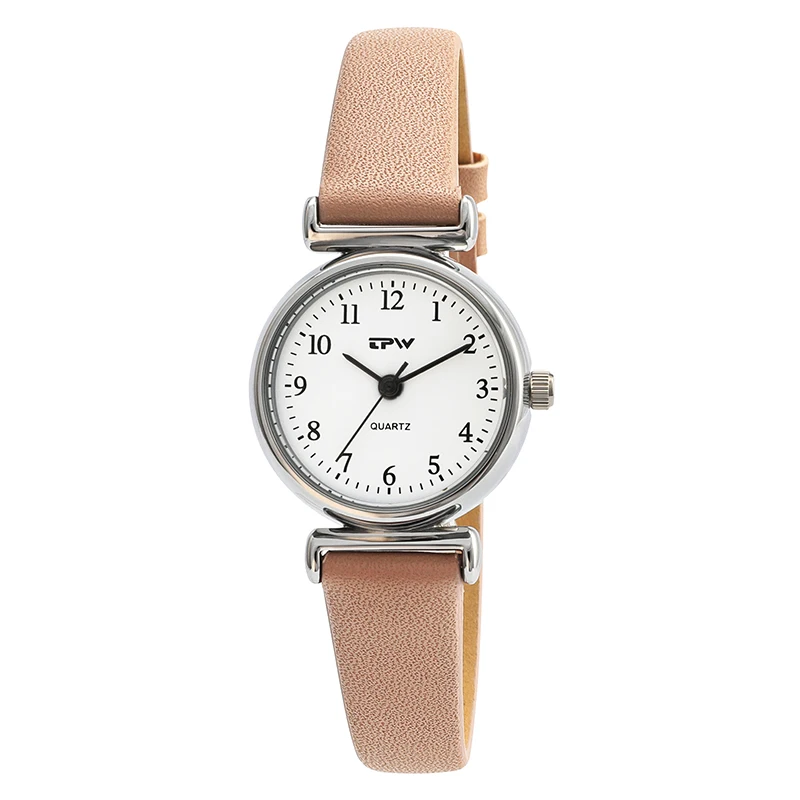 

K3035 lady hand watch soft PU leather wrist strap fast delivery professional watch supplier