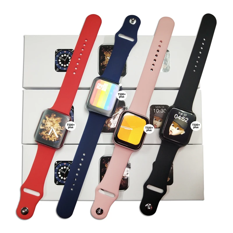 

T500+ Plus Phone Call Smart watch fitness tracker BT Call Blood Pressure Heart Rate Monitor pk W26, T500