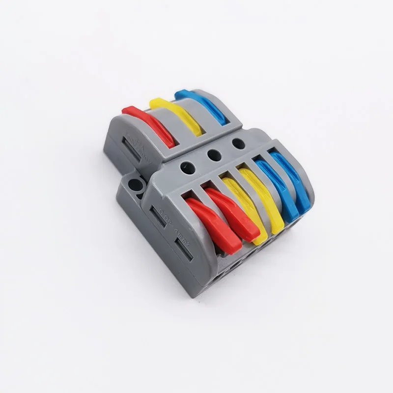 

Quick splitter 2 in 4/6 out 3 in 6/9 out Wire connector Universal wiring cable connector Conductor terminal