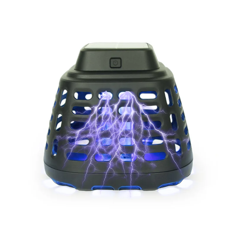 

SJZ-022 New Product Multifunctional Mosquito Killer Lamp Support Solar Rechargeable Outdoor Indoor Fly Insect killing