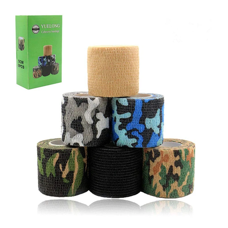 

sports light medical elastic colorful self cohesive Wholesale fabric Nonwoven spandex yarn elastic bandages for Bandage
