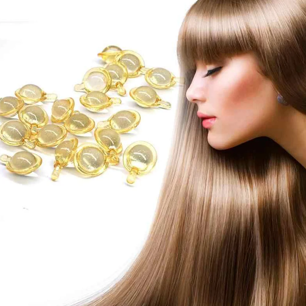 Hair Oil Capsules OEM Wholesale Custom Multi Colors Nourishing Oil -Control Hair Serum Capsule