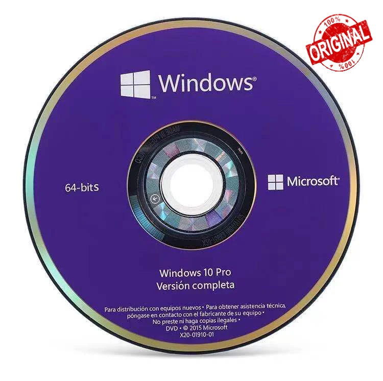 

Top quality microsoft windows 10 pro activation license spanish oem package